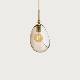 Embrace 18cm Golden Smoke Pendant